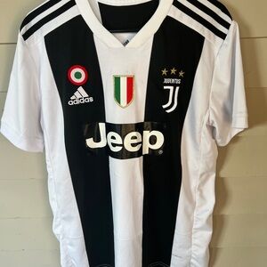 Adidas Juventus Black and White Jersey